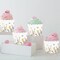 100-Pack Wildflower Cupcake Liners – Colorful Flower & Butterfly Baking Cups, Scalloped Edge Paper Muffin Cases for Birthday, Dessert, and Party Decorations